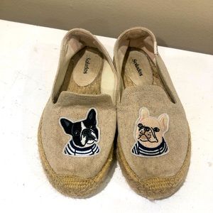 Soludos Frenchie slip one very comfortable for dog lovers don’t miss out!